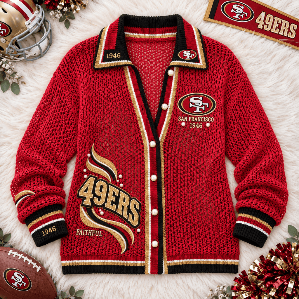 SF49 Women’s Open-Knit Cardigan W4101